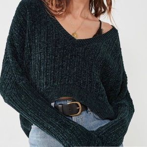 Urban Outfitters Velvety Crop Top